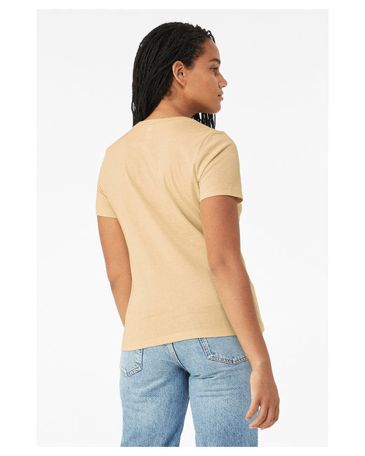 🌸BELLA + CANVAS Ladies' Relaxed Heather CVC Short-Sleeve T-Shirt