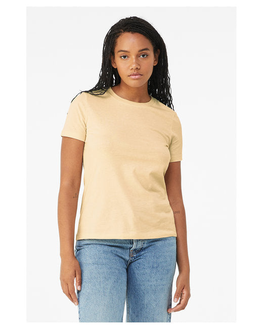 🌸BELLA + CANVAS Ladies' Relaxed Heather CVC Short-Sleeve T-Shirt