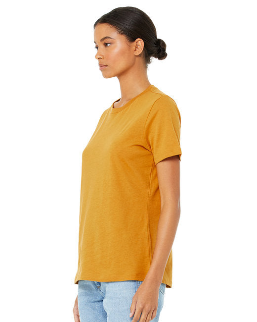 🌸BELLA + CANVAS Ladies' Relaxed Heather CVC Short-Sleeve T-Shirt