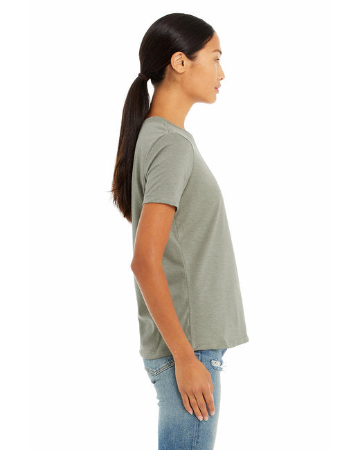 🌸BELLA + CANVAS Ladies' Relaxed Heather CVC Short-Sleeve T-Shirt