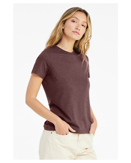 🌸BELLA + CANVAS Ladies' Relaxed Heather CVC Short-Sleeve T-Shirt