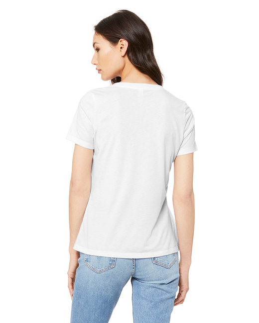 🌸BELLA + CANVAS Ladies' Relaxed Triblend V-Neck T-Shirt