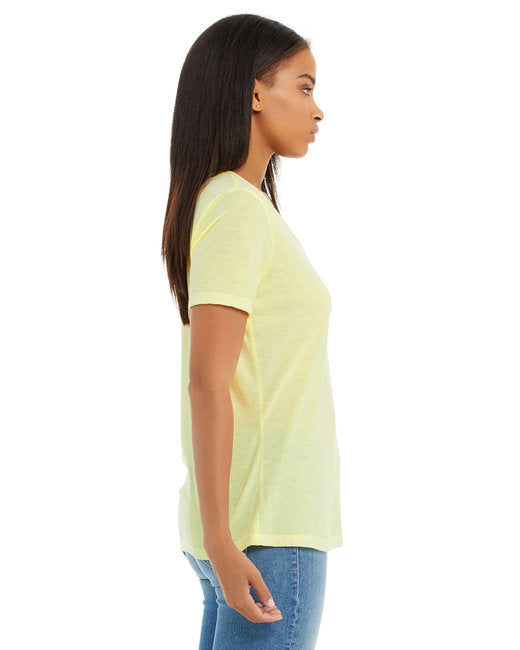 🌸BELLA + CANVAS Ladies' Relaxed Triblend V-Neck T-Shirt