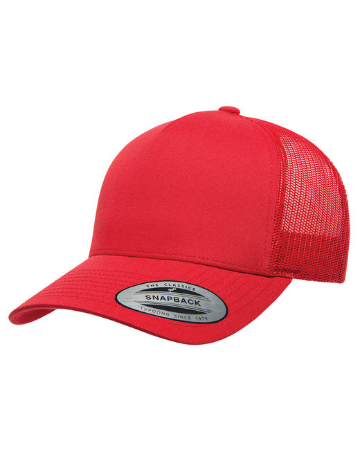 👒Yupoong Adult 5-Panel Retro Trucker Cap