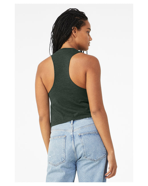 🌸BELLA + CANVAS Ladies' Racerback Cropped Tank