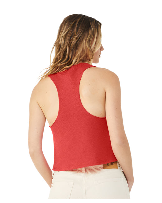 🌸BELLA + CANVAS Ladies' Racerback Cropped Tank www.ebfakestore.com