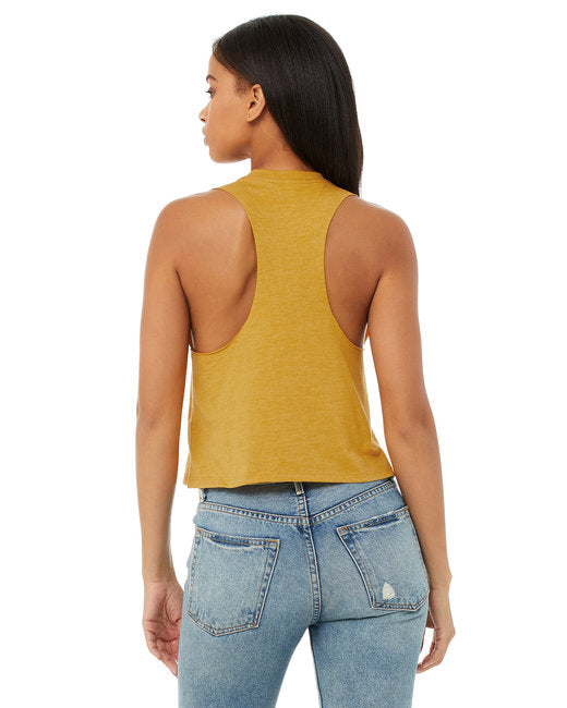 🌸BELLA + CANVAS Ladies' Racerback Cropped Tank