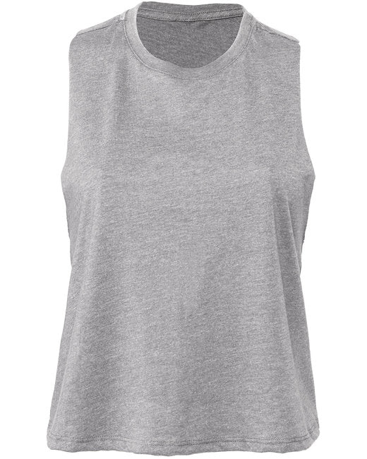 🌸BELLA + CANVAS Ladies' Racerback Cropped Tank