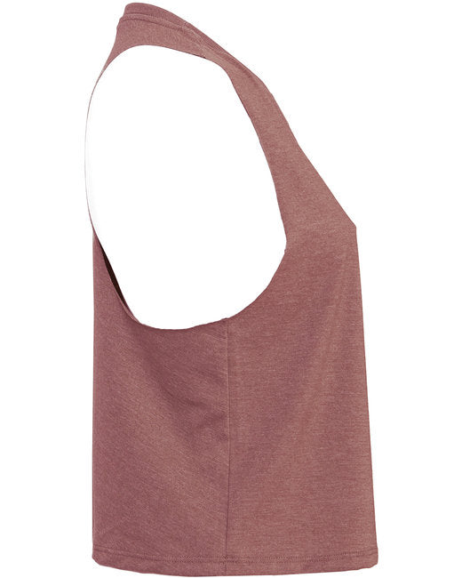 🌸BELLA + CANVAS Ladies' Racerback Cropped Tank