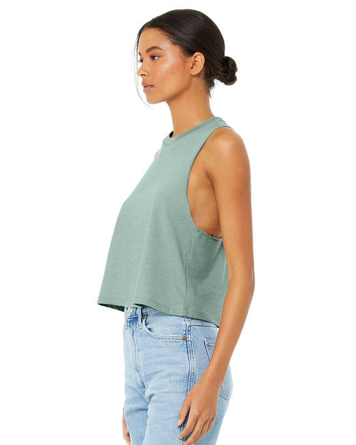 🌸BELLA + CANVAS Ladies' Racerback Cropped Tank