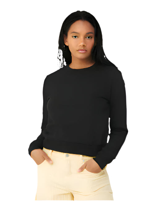 🌸BELLA + CANVAS Ladies' Classic Pullover Crewneck Effortless Branding