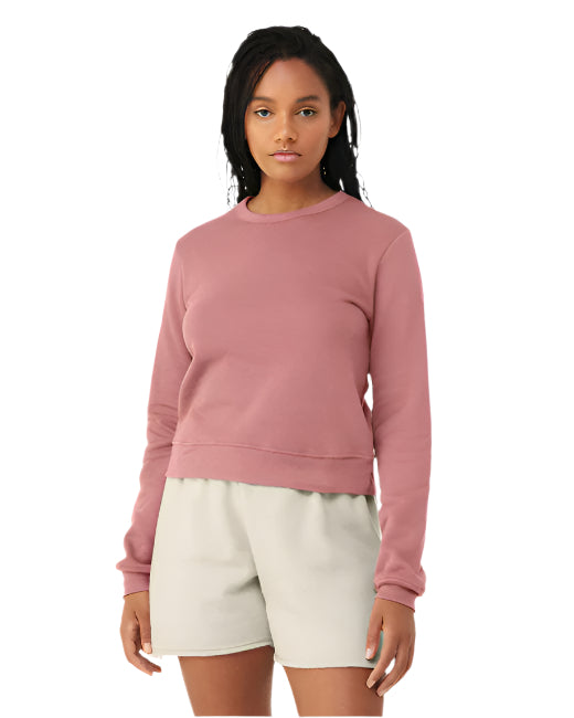 🌸BELLA + CANVAS Ladies' Classic Pullover Crewneck Effortless Branding