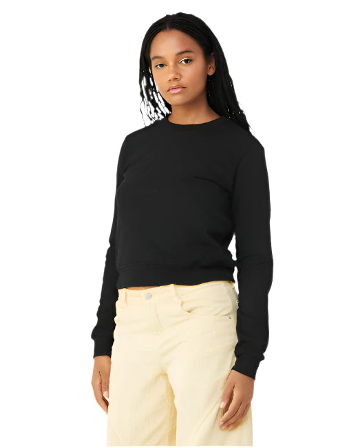 🌸BELLA + CANVAS Ladies' Classic Pullover Crewneck Effortless Branding