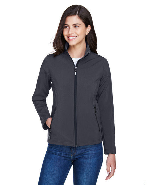 👚CORE365 Ladies' Cruise Two-Layer Fleece Bonded Soft Shell Jacket