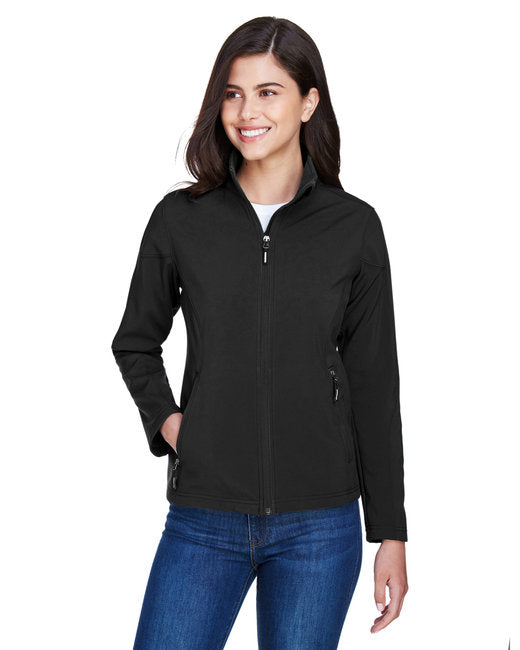 👚CORE365 Ladies' Cruise Two-Layer Fleece Bonded Soft Shell Jacket