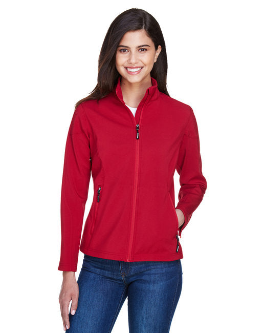 👚CORE365 Ladies' Cruise Two-Layer Fleece Bonded Soft Shell Jacket