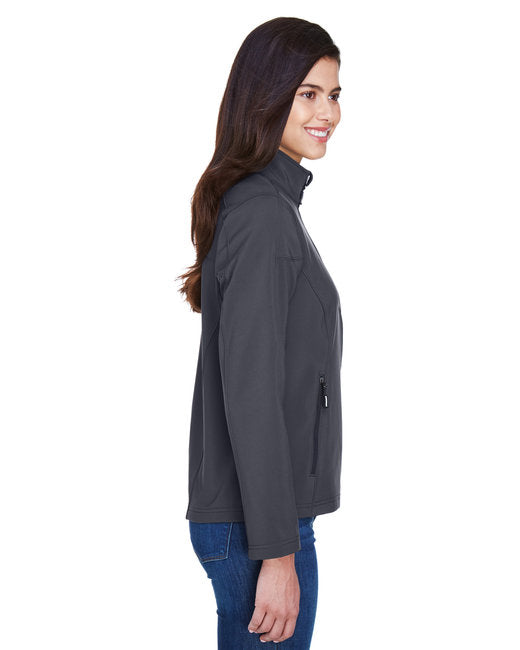 👚CORE365 Ladies' Cruise Two-Layer Fleece Bonded Soft Shell Jacket