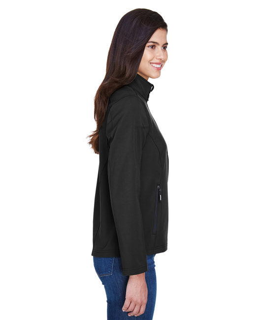 👚CORE365 Ladies' Cruise Two-Layer Fleece Bonded Soft Shell Jacket