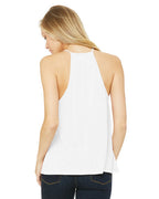 🌸BELLA + CANVAS Ladies' Flowy High Neck Tank Effortless Branding