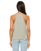 🌸BELLA + CANVAS Ladies' Flowy High Neck Tank Effortless Branding