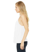 🌸BELLA + CANVAS Ladies' Flowy High Neck Tank Effortless Branding