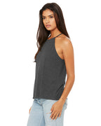 🌸BELLA + CANVAS Ladies' Flowy High Neck Tank Effortless Branding