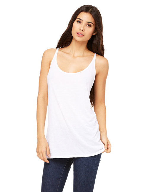🌸BELLA + CANVAS Ladies' Slouchy Tank Effortless Branding