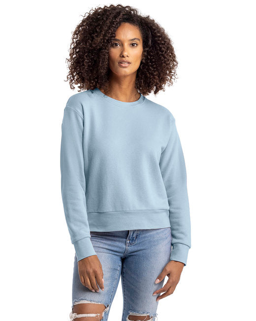 🔝Next Level Ladies' Laguna Sueded Sweatshirt