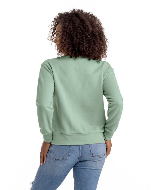 🔝Next Level Ladies' Laguna Sueded Sweatshirt