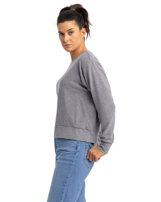 🔝Next Level Ladies' Laguna Sueded Sweatshirt