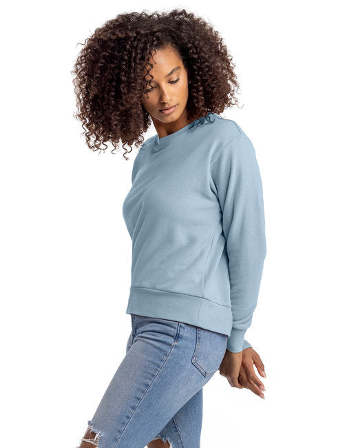 🔝Next Level Ladies' Laguna Sueded Sweatshirt