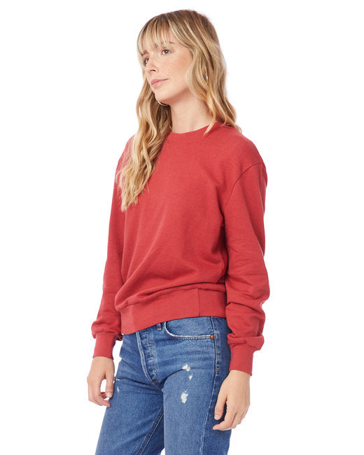 🖤Alternative Ladies' Washed Terry Throwback Pullover Sweatshirt