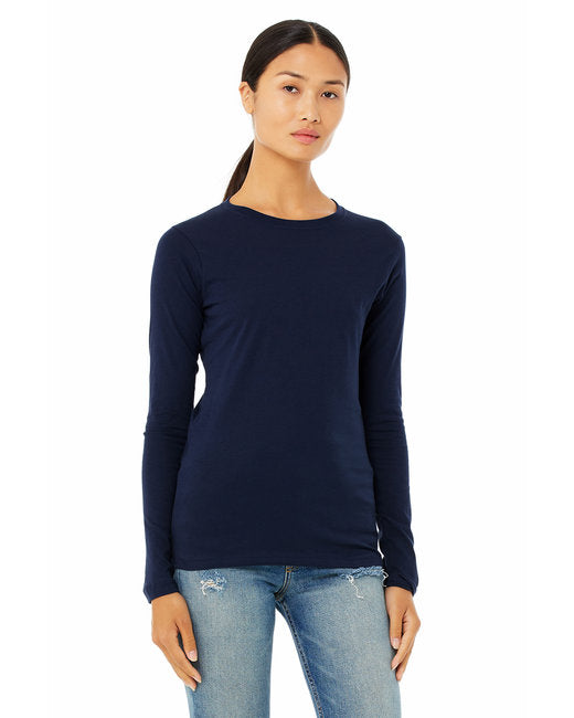 🌸BELLA + CANVAS Ladies' Jersey Long-Sleeve T-Shirt