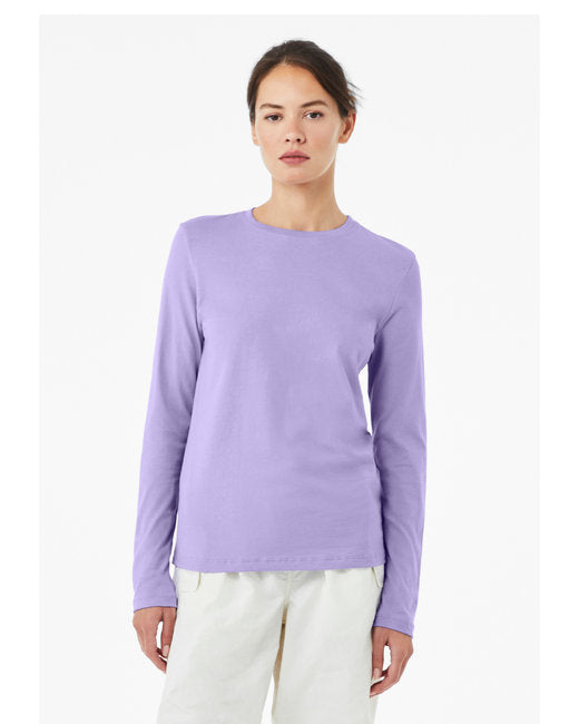 🌸BELLA + CANVAS Ladies' Jersey Long-Sleeve T-Shirt