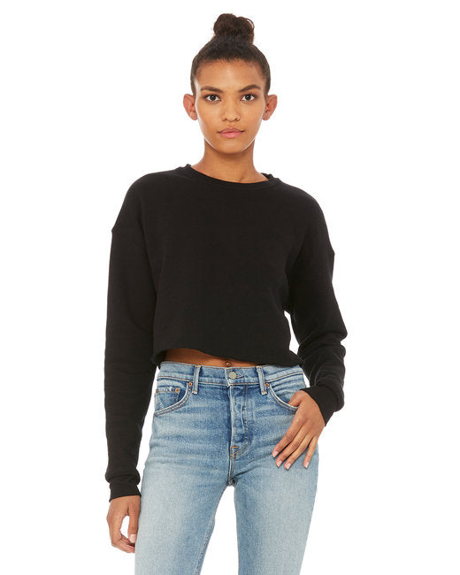 🌸BELLA + CANVAS Ladies' Cropped Fleece Crew