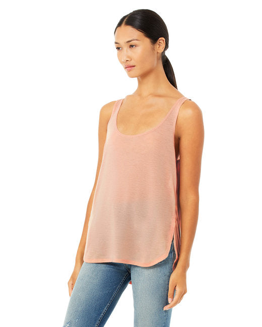 🌸BELLA + CANVAS Ladies' Flowy Side Slit Tank