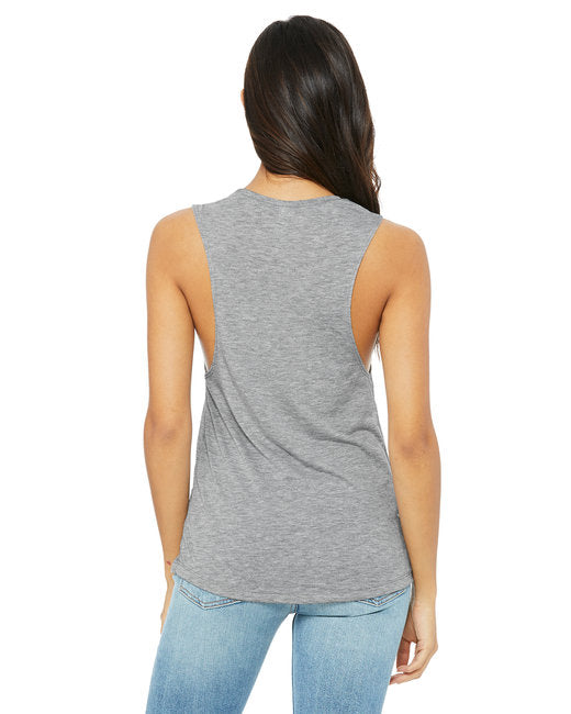 🌸BELLA + CANVAS Ladies' Flowy Scoop Muscle Tank