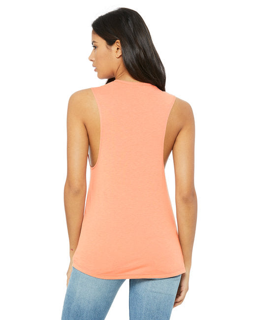 🌸BELLA + CANVAS Ladies' Flowy Scoop Muscle Tank