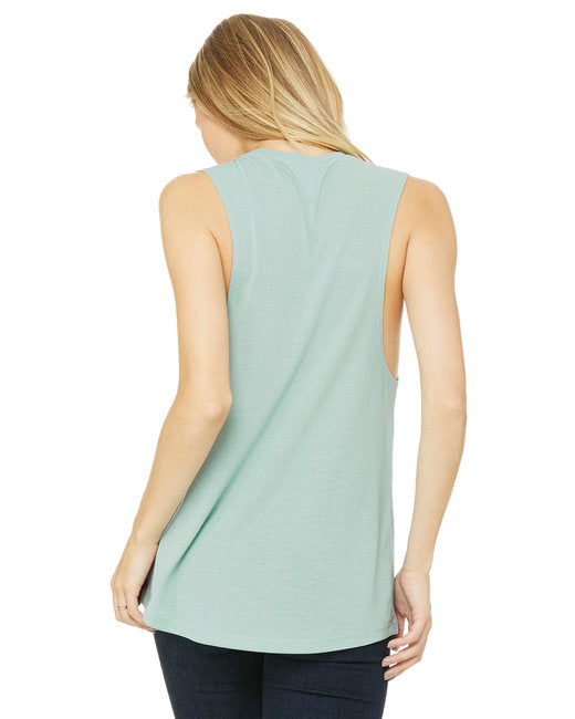 🌸BELLA + CANVAS Ladies' Flowy Scoop Muscle Tank
