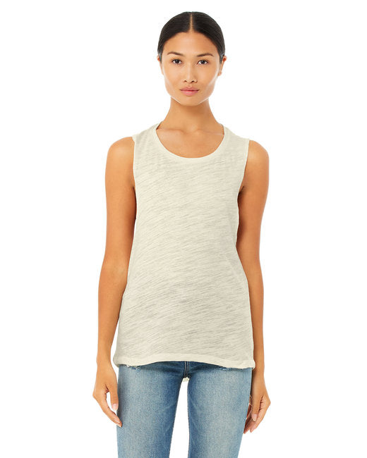 🌸BELLA + CANVAS Ladies' Flowy Scoop Muscle Tank