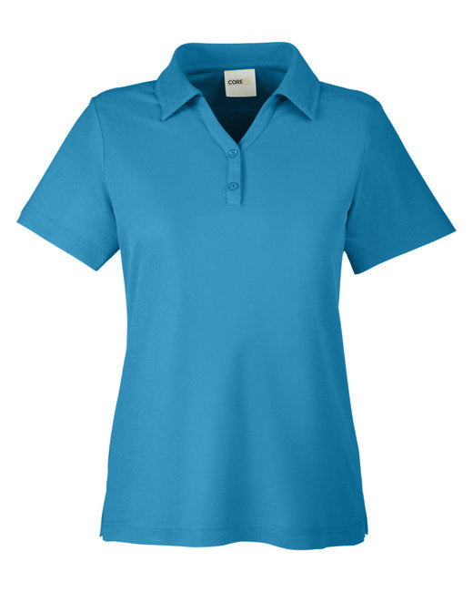 👚CORE365 Ladies' Fusion ChromaSoft™ Pique Polo