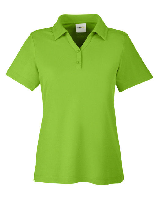 👚CORE365 Ladies' Fusion ChromaSoft™ Pique Polo