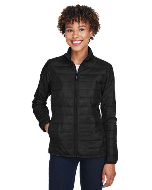 👚CORE365 Ladies' Prevail Packable Puffer Jacket