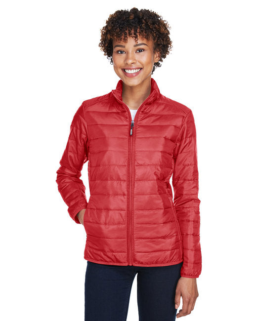 👚CORE365 Ladies' Prevail Packable Puffer Jacket