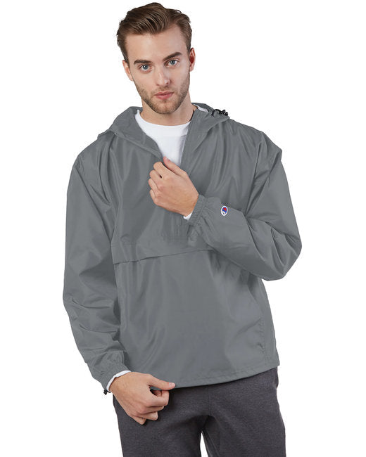 🏆Champion Adult Packable Anorak 1/4 Zip Jacket