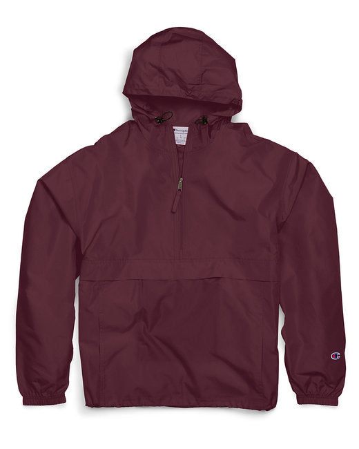 🏆Champion Adult Packable Anorak 1/4 Zip Jacket