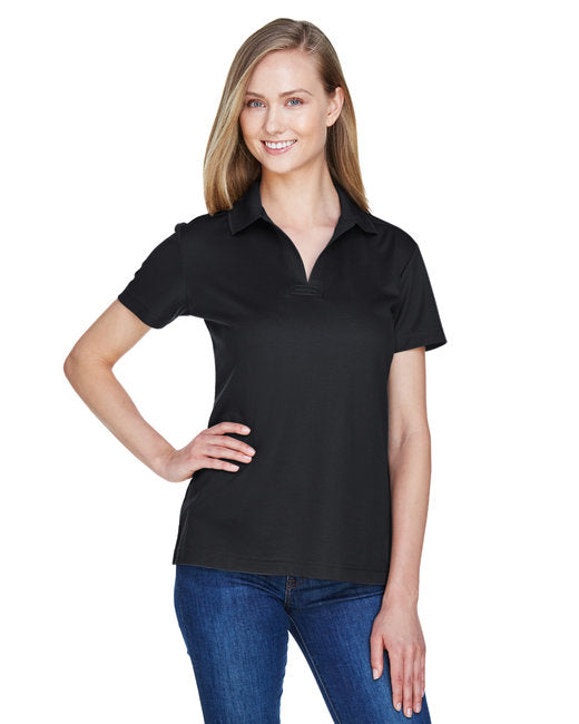 👑Devon & Jones CrownLux Performance® Ladies' Plaited Polo