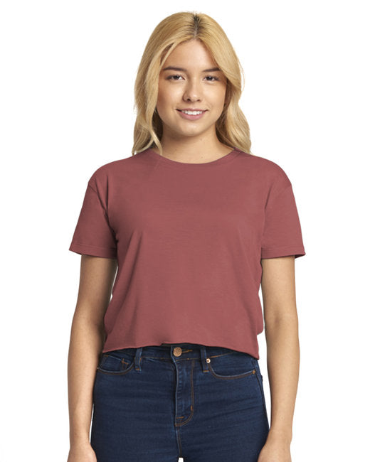 🔝Next Level Apparel Ladies' Festival Cali Crop T-Shirt