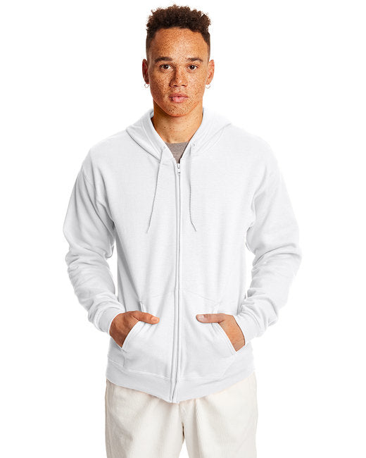 🌎Hanes Adult EcoSmart® Full-Zip Hooded Sweatshirt