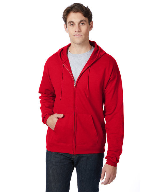 🌎Hanes Adult EcoSmart® Full-Zip Hooded Sweatshirt